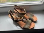 Gabor sleehak groen suede. Mt44, Kleding | Dames, Schoenen, Verzenden, Gabor, Sandalen of Muiltjes, Zo goed als nieuw
