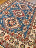 Handgeknoopt oosters tapijt kazak 303x245, Huis en Inrichting, Stoffering | Tapijten en Kleden, Info@SlatsAntiek.nl, Crème, Perzisch