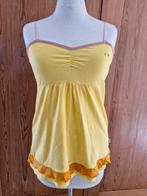 Blutsgeschwister gele babydoll top zomer mt S NIEUW, Geel, Ophalen of Verzenden, Blutsgeschwister, Zo goed als nieuw