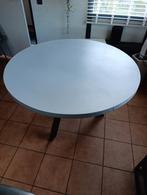 Betonlook ronde eettafel industrieel design, Ophalen, Rond, Zo goed als nieuw, Vier personen