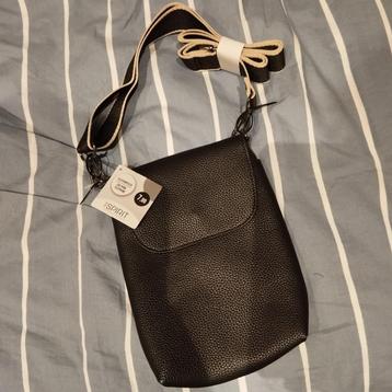Zwart schoudertas/telefoontasje van het merk Spirit beschikbaar voor biedingen