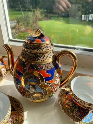 Japans Theeservies - Prachtig Gedetailleerd beschikbaar voor biedingen