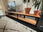 Steigerhouten TV Meubel Industrieel, Ophalen, Gebruikt, 200 cm of meer, Metaal