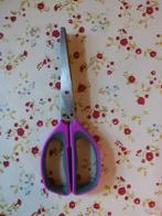 Vintage kartelschaar met paarse handgreep, Huis en Inrichting, Keuken | Tupperware, Ophalen of Verzenden