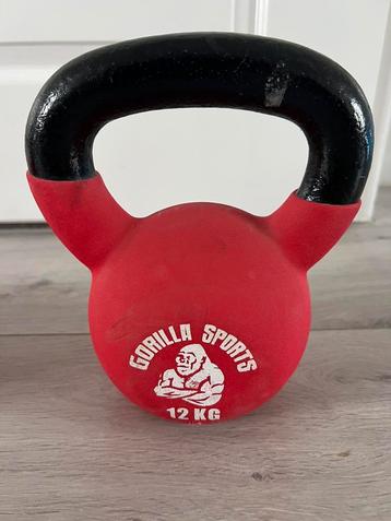 Gorilla Sports Kettlebell 12KG beschikbaar voor biedingen
