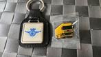 DAF oldtimer sleutelhanger  zeldzaam en daf pin, Verzamelen, Ophalen of Verzenden, Zo goed als nieuw, Auto's
