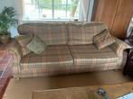 Klassieke geruite driezitsbank, Huis en Inrichting, Ophalen, Gebruikt, Driepersoons, 75 tot 100 cm