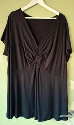 Zwart lang shirt - Maat 52., Ophalen of Verzenden, Zo goed als nieuw, Zwart, Shirt of Top