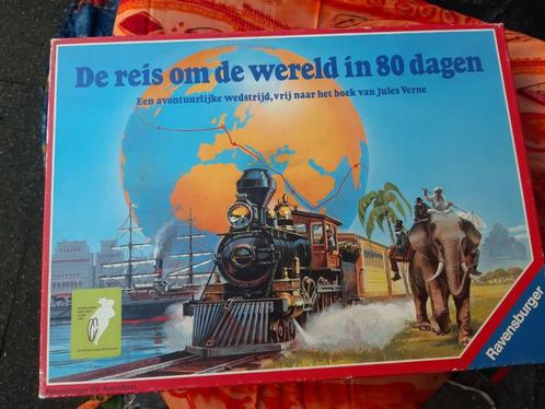 De reis om de wereld in 80 dagen, van Ravensbuger vintage, Hobby en Vrije tijd, Gezelschapsspellen | Bordspellen, Zo goed als nieuw