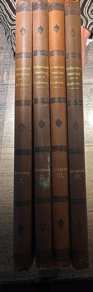 Geïllustreerd Weekblad Jaargang I-IV, Boeken, Tijdschriften en Kranten, Gelezen, Overige typen, Ophalen of Verzenden