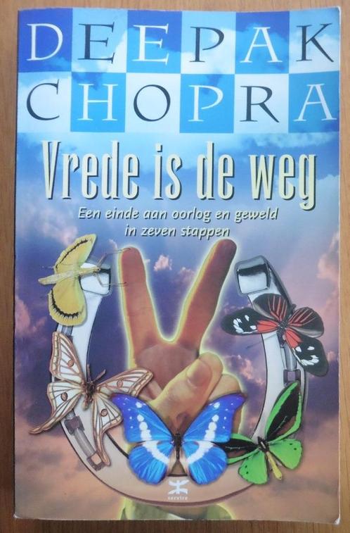 Vrede is de weg - Deepak Chopra  Een einde aan oorlog en gew, Boeken, Esoterie en Spiritualiteit, Zo goed als nieuw, Achtergrond en Informatie