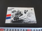sticker leger marine wit rood blauw vloot mld op zee, Verzamelen, Ophalen, Zo goed als nieuw, Bedrijf of Vereniging