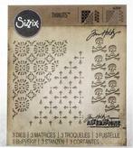 Sizzix Tim Holtz Thinlits Mixed Media Halloween #663089, Verzenden, Nieuw, Frame of Mal, Sizzix