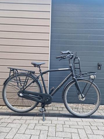 Gazelle heavy duty herenfiets/transportfiets 28 inch zwart beschikbaar voor biedingen