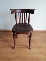 Houten café thonet stoel, Huis en Inrichting, Stoelen, Ophalen, Gebruikt, Bruin, Eén