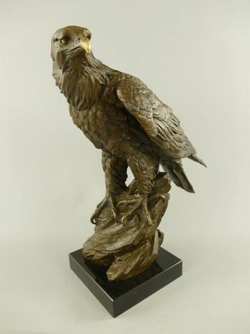 Bronzen adelaar H.50x36x23cm beschikbaar voor biedingen