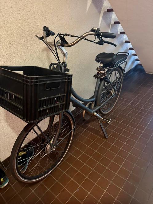 Elektrische cortina dames fiets, Fietsen en Brommers, Fietsen | Dames | Damesfietsen, Zo goed als nieuw, Overige merken, Versnellingen