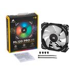4 stuks CORSAIR ML120 pro RGB fans setje + Corsair Commander, Computers en Software, Computerkoelers, Ophalen of Verzenden, Zo goed als nieuw
