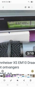 Sennheiser xsw wireless 2, Muziek en Instrumenten, Microfoons, Ophalen, Zo goed als nieuw, Zangmicrofoon, Draadloos
