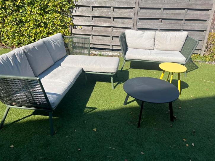 Nog nette loungeset - Intratuin, Tuin en Terras, Tuinsets en Loungesets, Gebruikt, Loungeset, 5 zitplaatsen, Bank, Ophalen