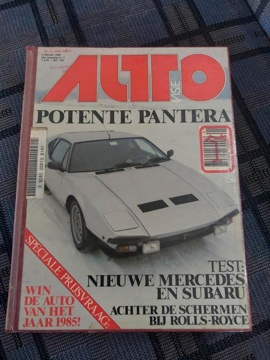autovisie 1985 jaargang ingebonden, Boeken, Auto's | Boeken, Zo goed als nieuw, Algemeen, Ophalen of Verzenden