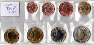 UNC set Luxemburg 2018 - 1 cent t/m 2 euro beschikbaar voor biedingen