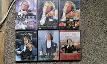 Andre rieu 6 dvds, origineel  beschikbaar voor biedingen