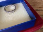 Zilveren Zinzi ring met 10 steentjes,maat 18,gemerkt 925., 18 tot 19, Ophalen of Verzenden, Dame, Zo goed als nieuw