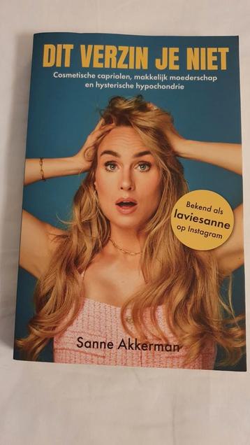 Dit verzin je niet. LAVIESANNE, Sanne Akkerman beschikbaar voor biedingen