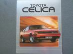 Toyota Celica 1984 Brochure, Verzenden, Zo goed als nieuw, Toyota