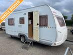 Te huur: Dethleffs Camper 470 V enkele bedden mover luifel, Caravans en Kamperen