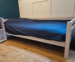 1-persoonsbed (hoogslaper) off white van Lundia (2 stuks), 90 cm, Eenpersoons, Wit, Scandinavisch