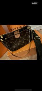 Lv multi pochette groene band, Sieraden, Tassen en Uiterlijk, Tassen | Schoudertassen, Ophalen of Verzenden, Zo goed als nieuw