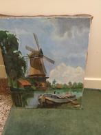 Olieverf schilderijtje, Antiek en Kunst, Kunst | Schilderijen | Klassiek, Ophalen