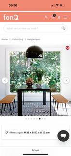 Kartell FL/Y hanglamp zwart, Ophalen, Zo goed als nieuw