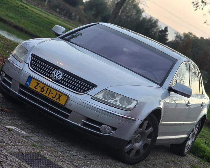 Volkswagen Phaeton 4.2 V8 4-Motion - 334 pk - LPG, Auto's, Volkswagen, Particulier, Phaeton, 4x4, ABS, Airbags, Airconditioning
