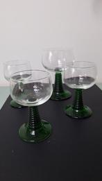 Vintage moezel glazen, Ophalen of Verzenden, Zo goed als nieuw, Overige typen