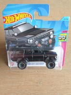 Jeep Wagoneer kleur Zwart modeljaar 1988 Hotwheels, Nieuw, Ophalen of Verzenden, Auto, Hotwheels