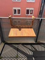 Balkontafel / balkonbar uitklapbaar, Tuin en Terras, Tuinstoelen, Ophalen, Zo goed als nieuw, Hout, Inklapbaar