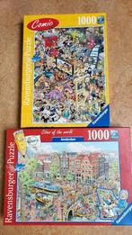 Twee Ravensburger puzzels 1000 stukjes, Ophalen of Verzenden, 500 t/m 1500 stukjes, Zo goed als nieuw, Legpuzzel