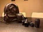 Nikon Z50 + 3 Lenzen & 2 Lowepro Cameratassen, Audio, Tv en Foto, Fotocamera's Digitaal, Gebruikt, Spiegelreflex, Ophalen of Verzenden