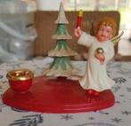 Oude kandelaar jaren 50-60 engel bakelit, Diversen, Kerst, Ophalen of Verzenden