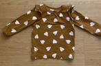 Bruine sweater met hartjes merk Z8 maat 74, Gebruikt, Z8, Ophalen of Verzenden, Truitje of Vestje