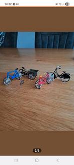 Kerstdorp luville/lemax diverse fietsen, Diversen, Kerst, Ophalen of Verzenden, Zo goed als nieuw