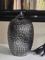 Zwarte zilveren tafellamp van Kenwell, Overige materialen, Vintage, Ophalen of Verzenden, Zo goed als nieuw