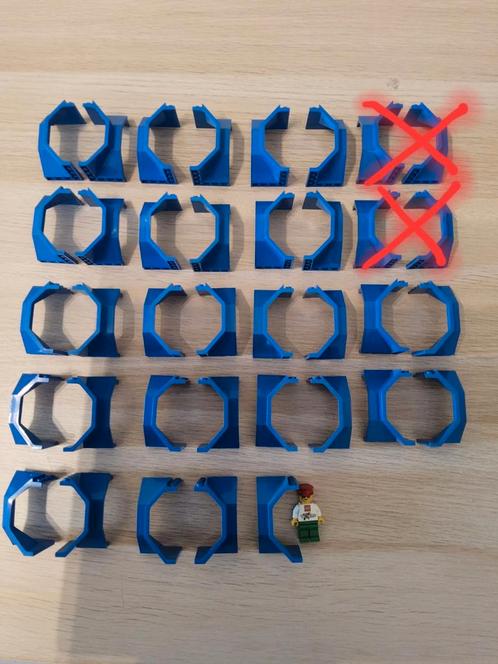 Lego space police onderdelen 33x uit set 6986, Kinderen en Baby's, Speelgoed | Duplo en Lego, Gebruikt, Ophalen of Verzenden