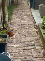 Oud Hollandse hardgebakken waaltjes / bontgekleurd / +/- 1m2, Tuin en Terras, Tegels en Klinkers, Ophalen, Overige materialen
