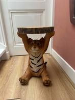 Kare Design Side Table Tiger / Bijzettafel Tijger, Ophalen, 50 tot 100 cm, Rond, Zo goed als nieuw