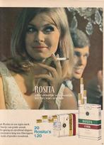 Retro reclame 1967 Rosita sigaretten verrukkelijk vrouwelijk, Verzenden, Overige typen