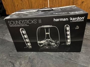Harman Kardon SoundSticks III – Nieuw in doos, ongebruikt beschikbaar voor biedingen